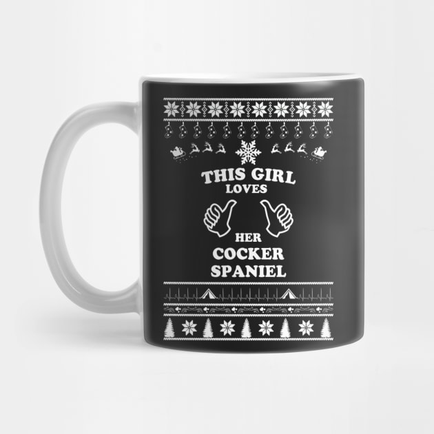 Merry Christmas COCKER SPANIEL by bryanwilly